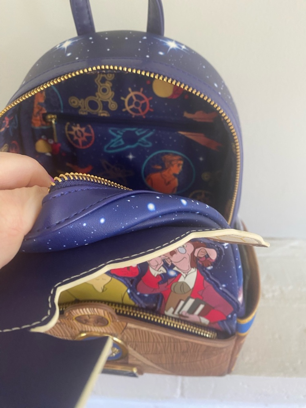 Loungefly Disney Treasure Planet Backpack NWT - Picture 2 of 4